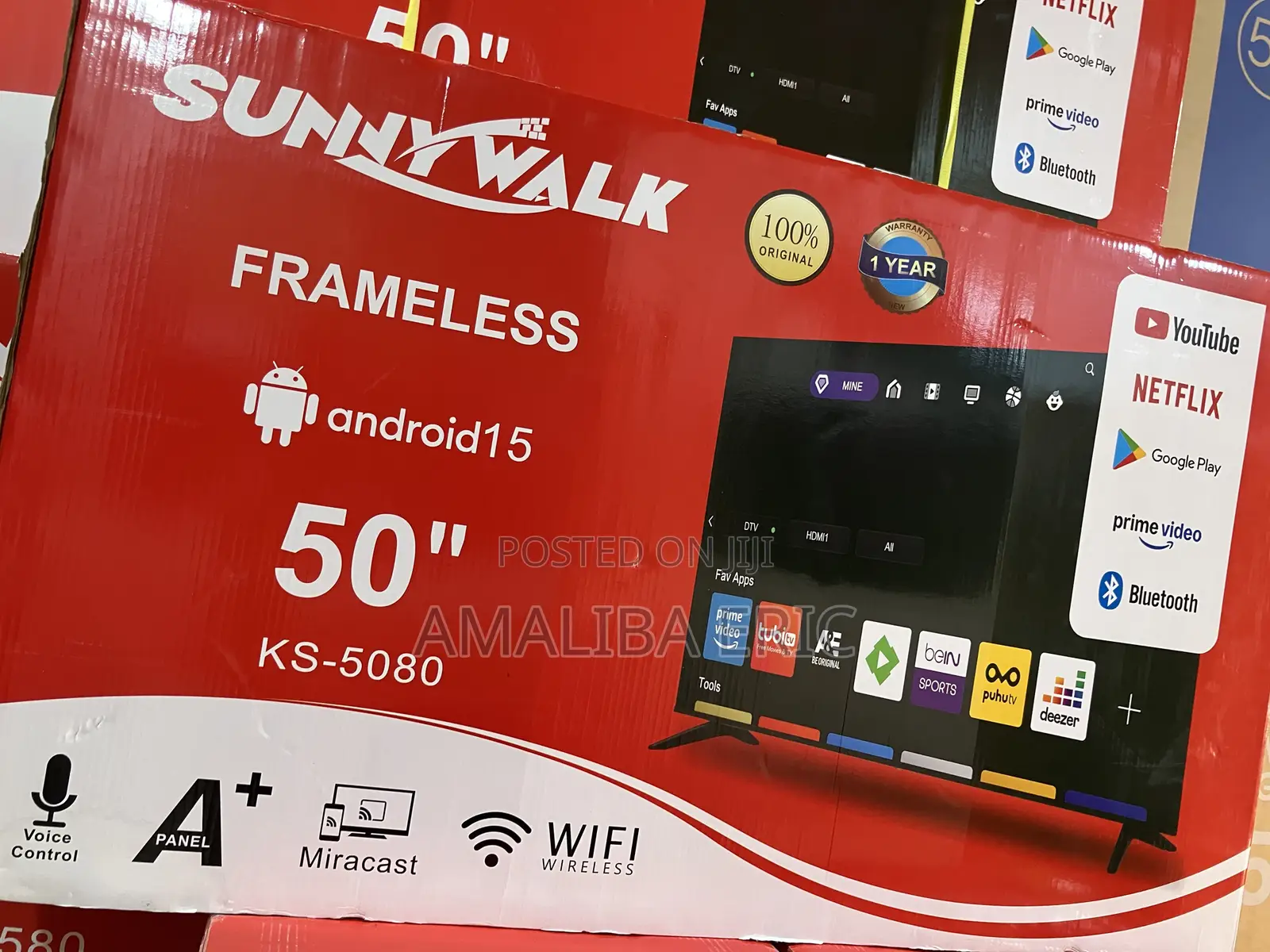 Brand New Sunny Walk 50 Inches Smart TV