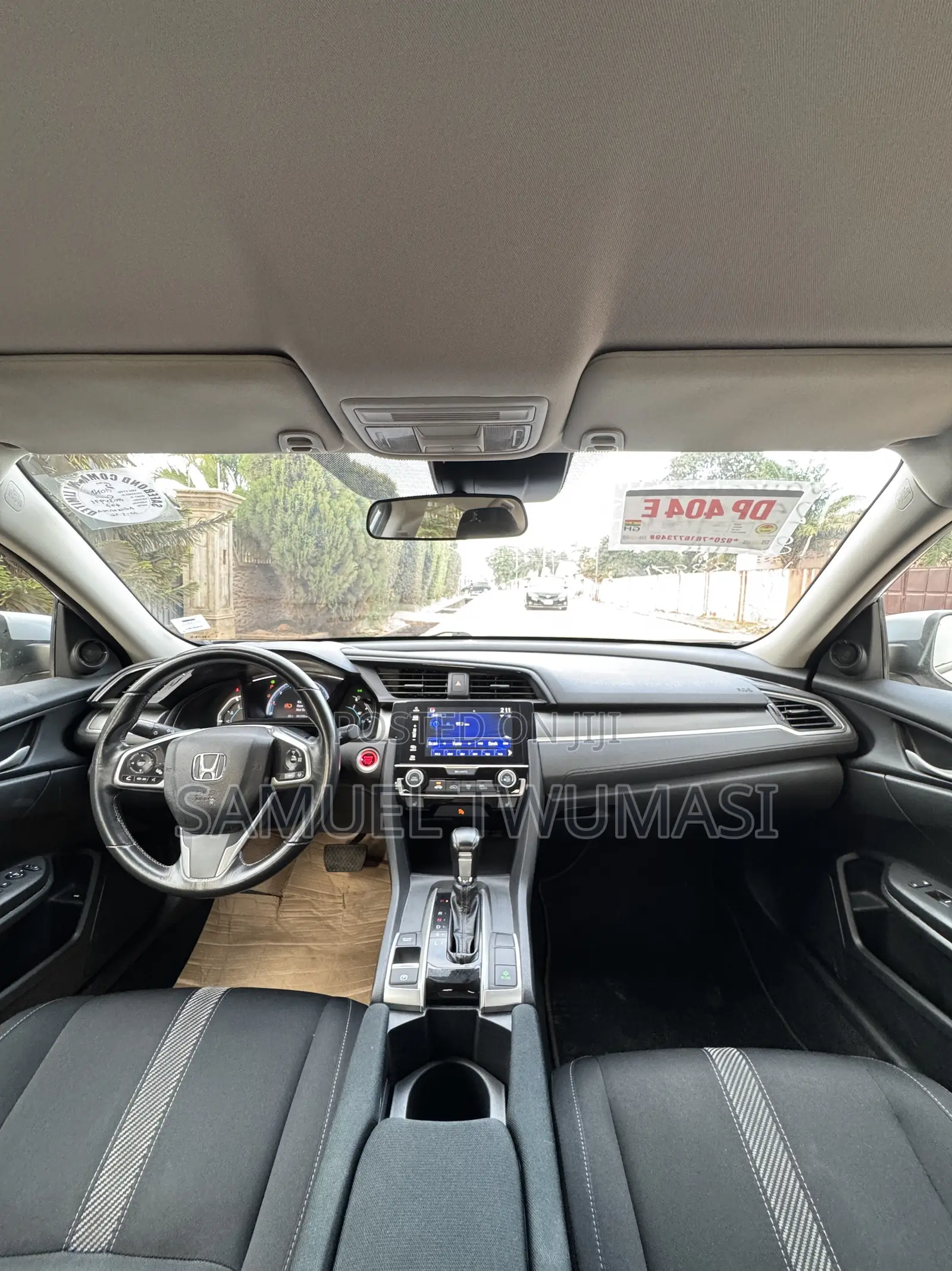 Honda Civic EX Sedan 2018 Gray
