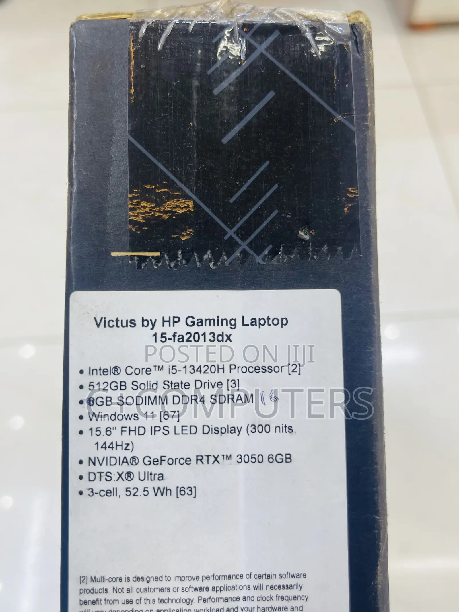 New Laptop HP Victus 15 16GB Intel Core i5 SSD 512GB