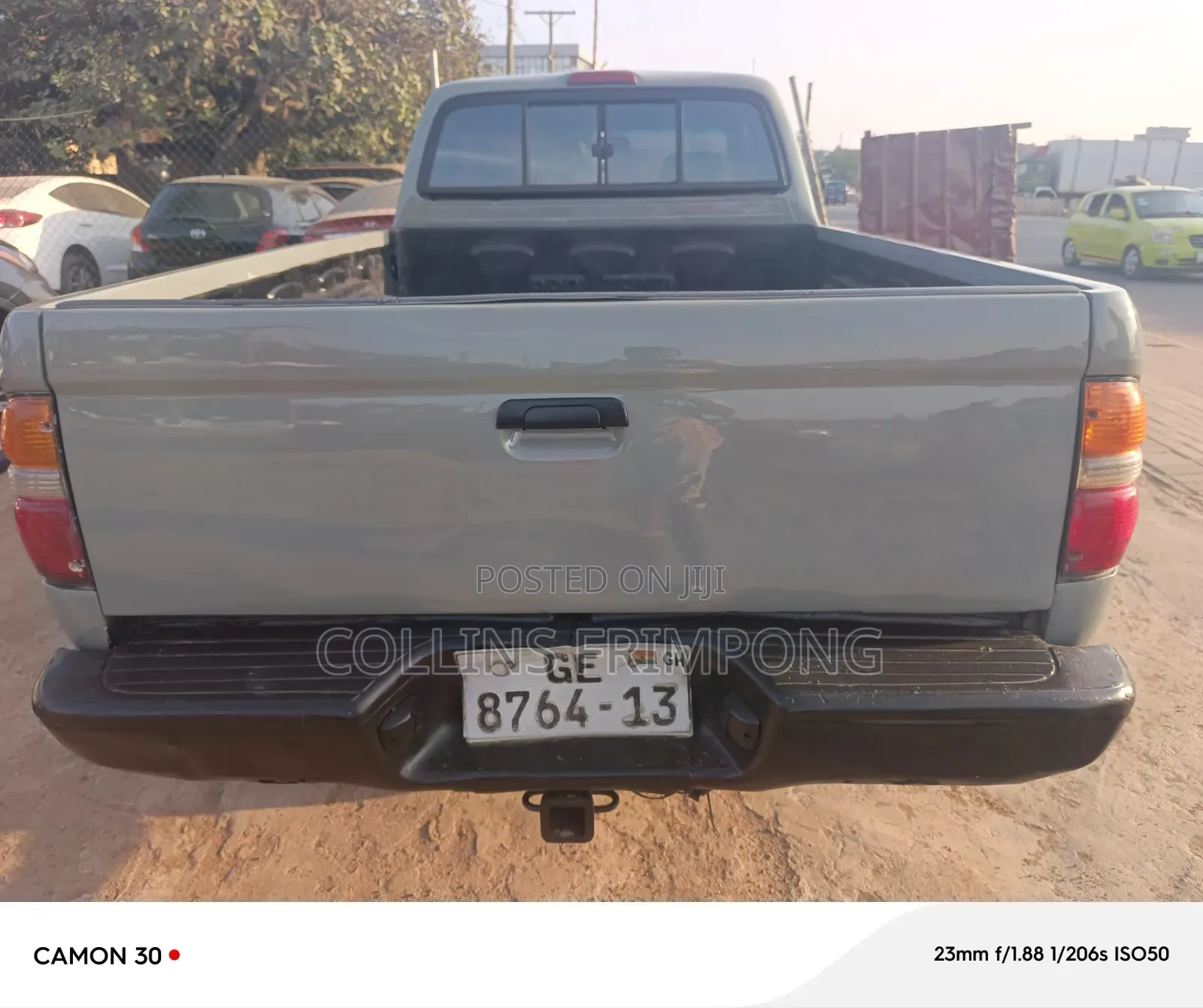 Toyota Tacoma 2002 Gray