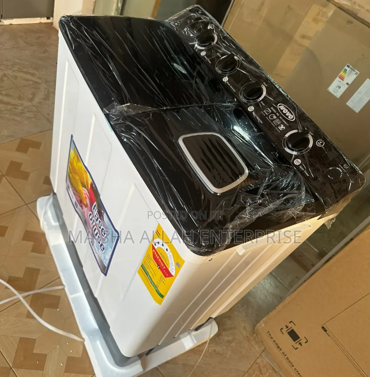 Powerful and Efficient 12kg Novo Washing Machine