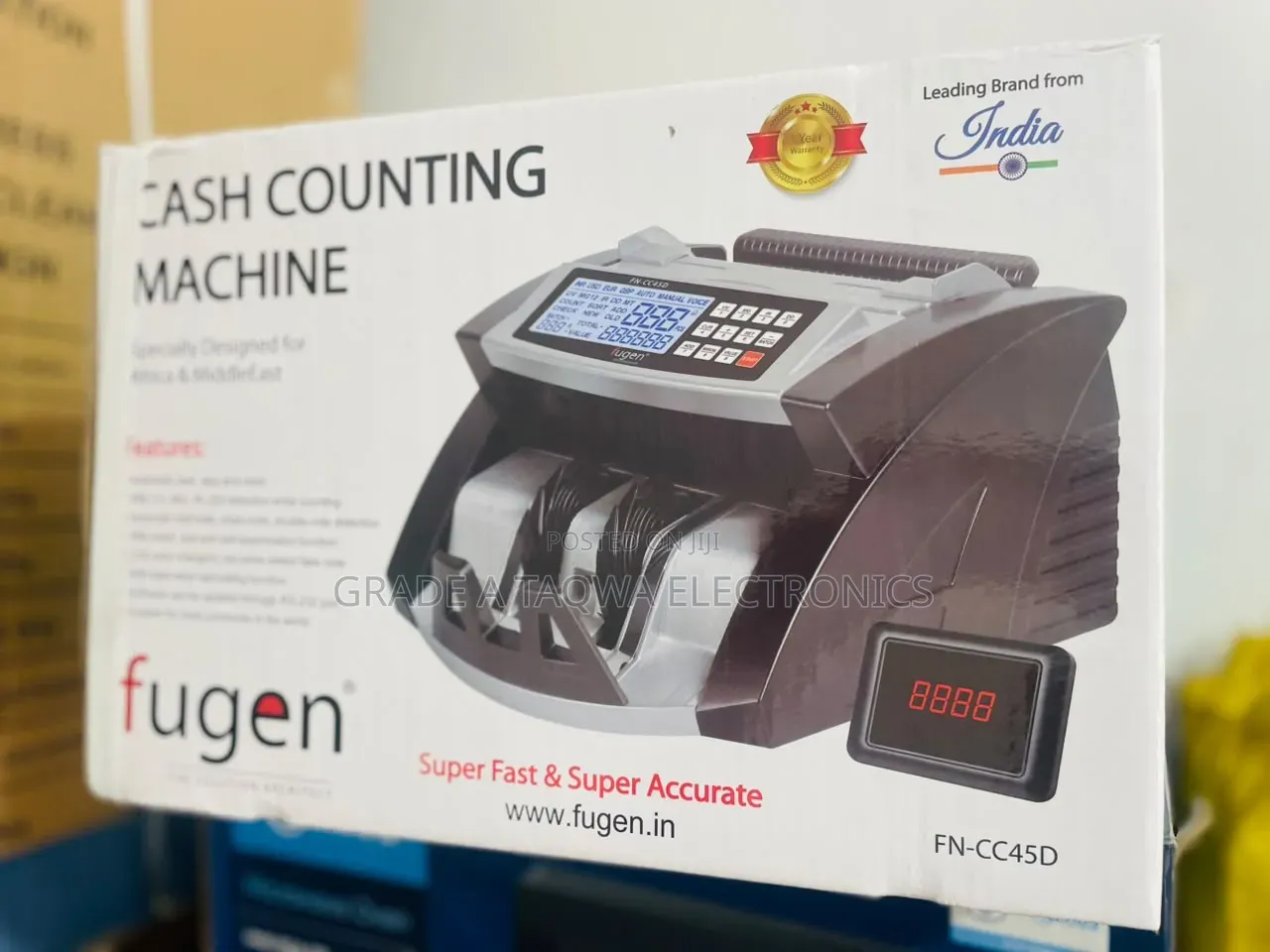 Note Error Checking Fugen Automatic Bill Counting Machine