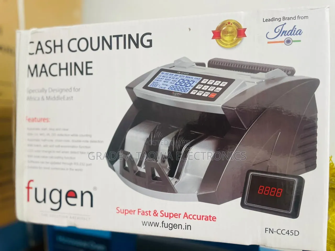 Effective New Fugen Automatic Bill Counting Machine