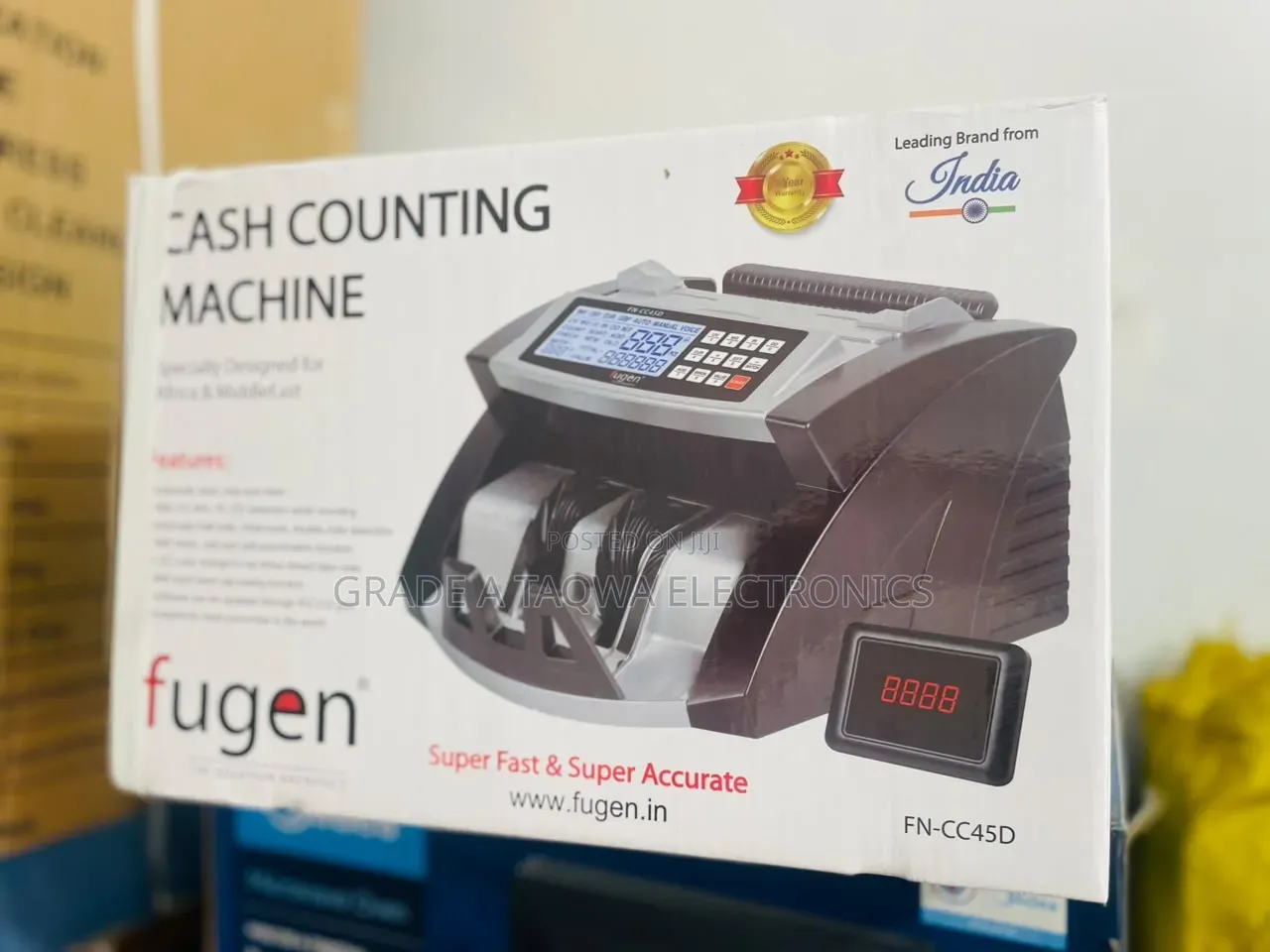 Effective New Fugen Automatic Bill Counting Machine