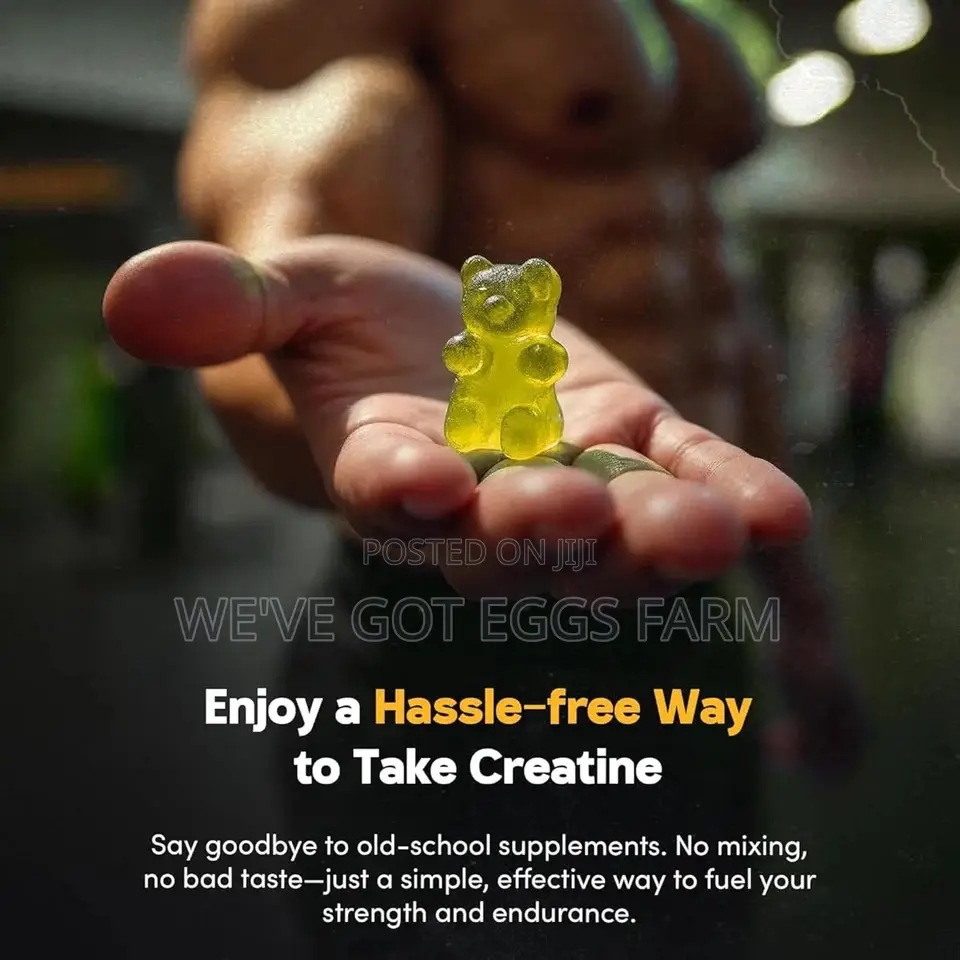 Supplmnt Creatine Gummies 5000mg 120 Gummies
