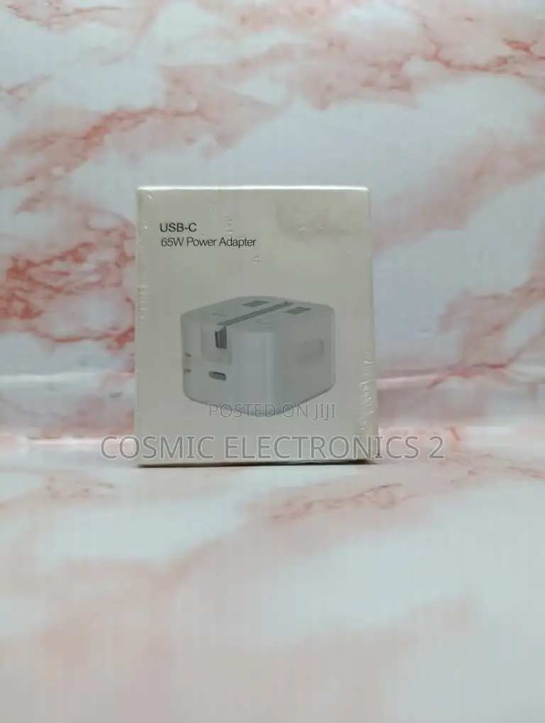 65W USB-C PD Fast Charger With Dual Charging Cables