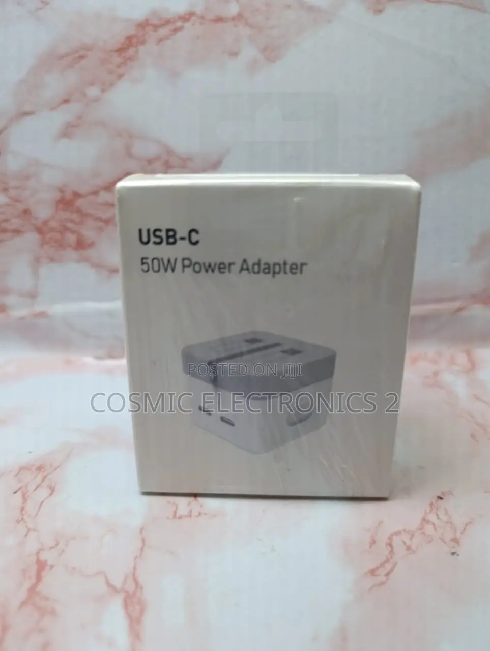 50W Dual USB-C Fast Charging Adapter for iPhone iPad