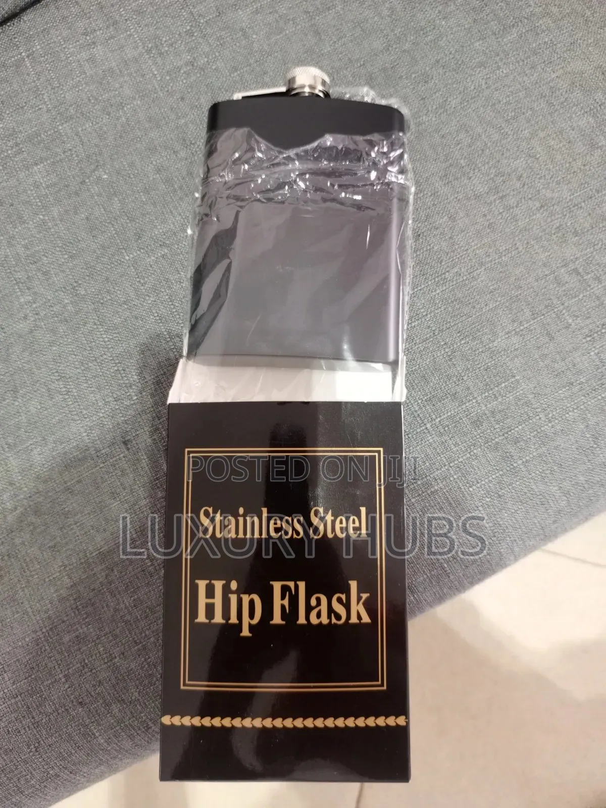 Pocket Leather Liquor Flask