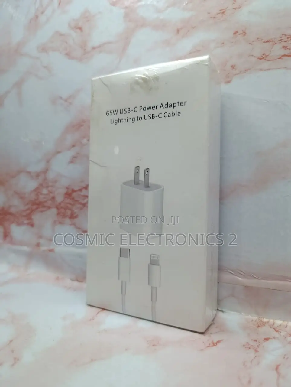 65W USB-C PD Fast Charger With Lightning Cable for iPhone iPad