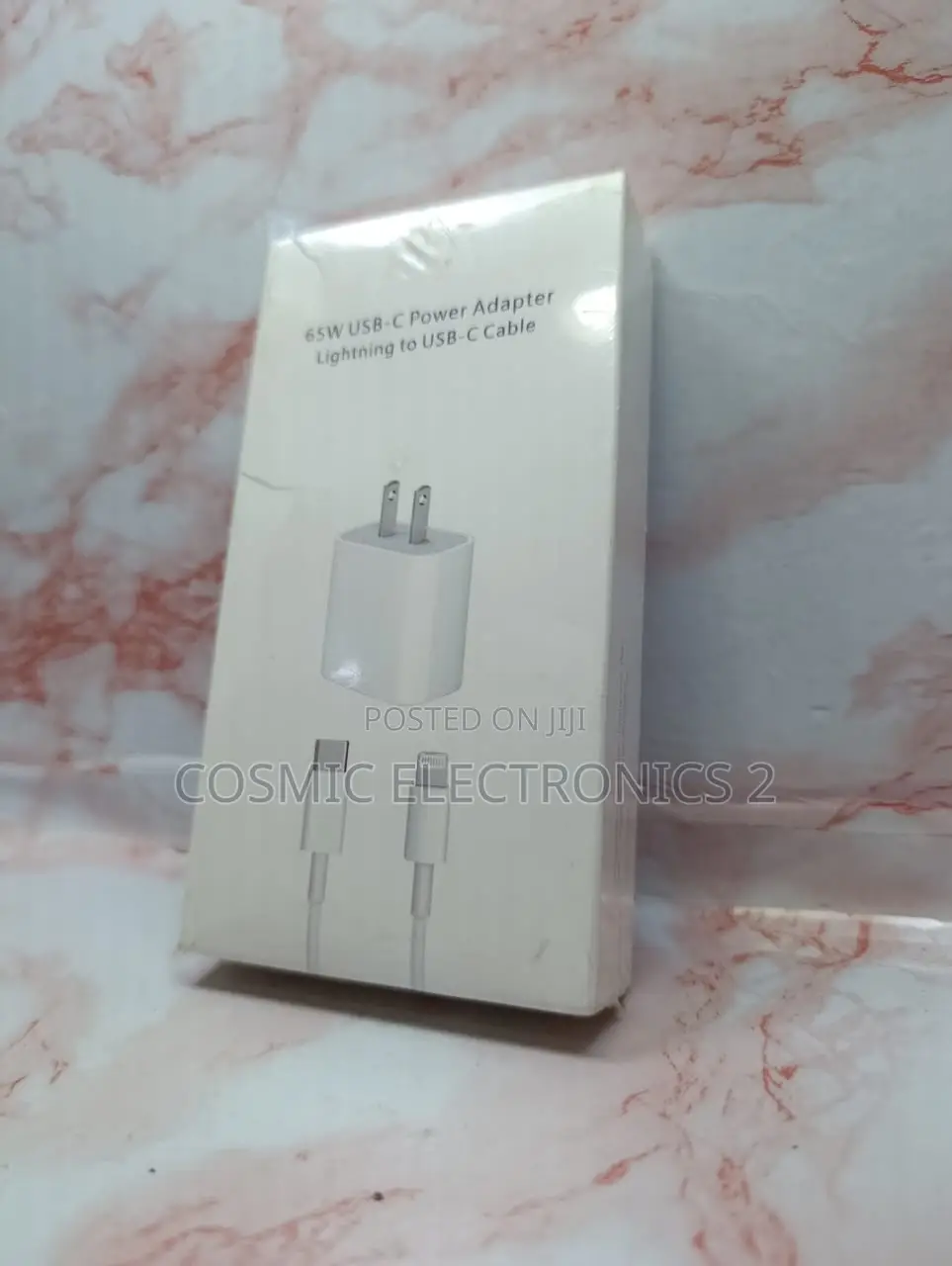 65W USB-C PD Fast Charger With Lightning Cable for iPhone iPad