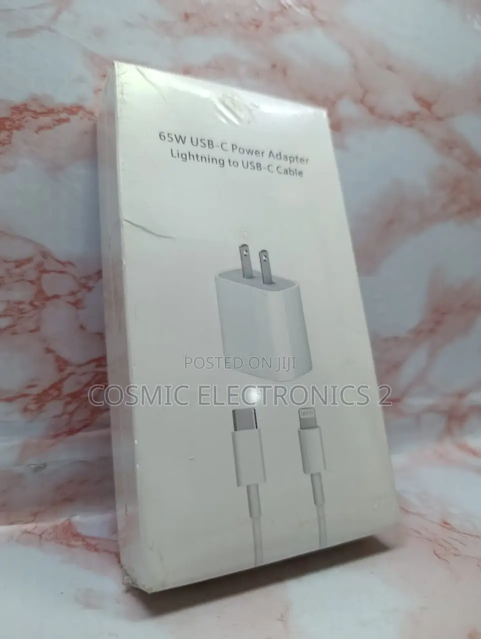65W USB-C PD Fast Charger With Lightning Cable for iPhone iPad