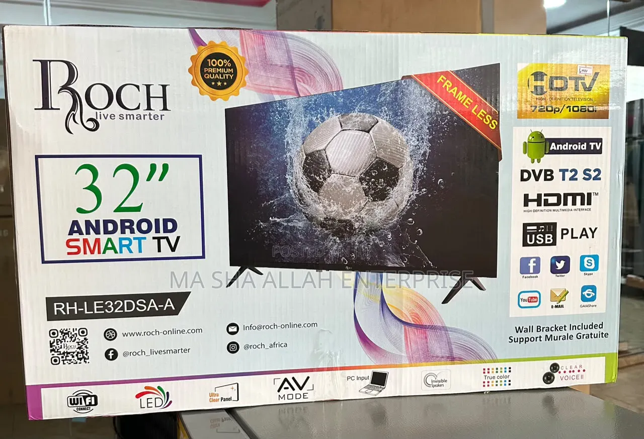Qualitative 32 Inches Roch Smart TV