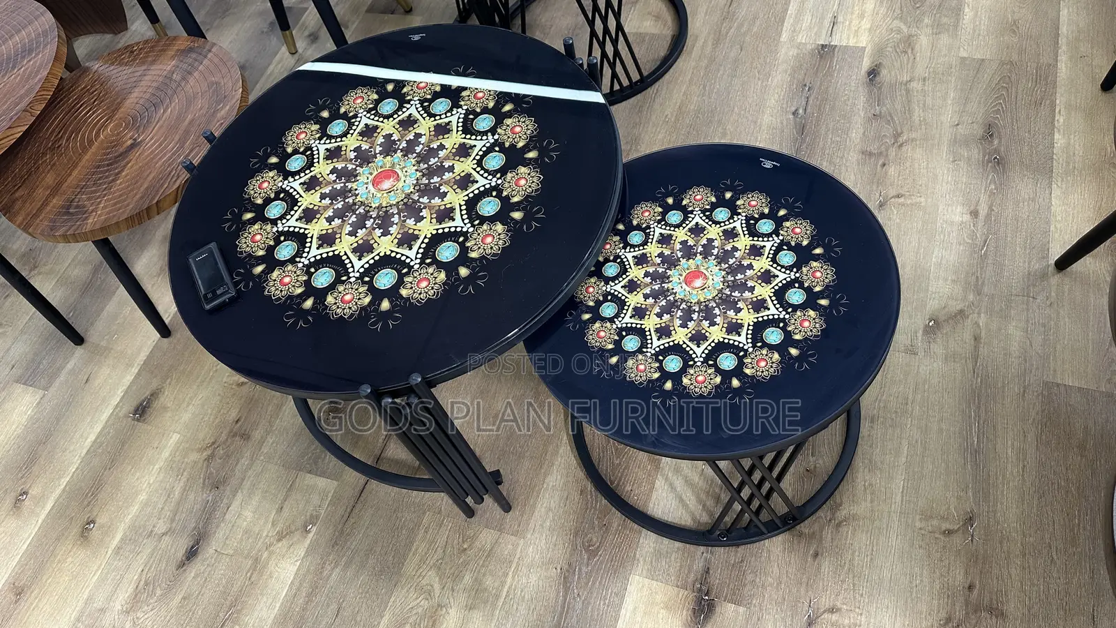 Nesting Coffee Table Set (C707A)