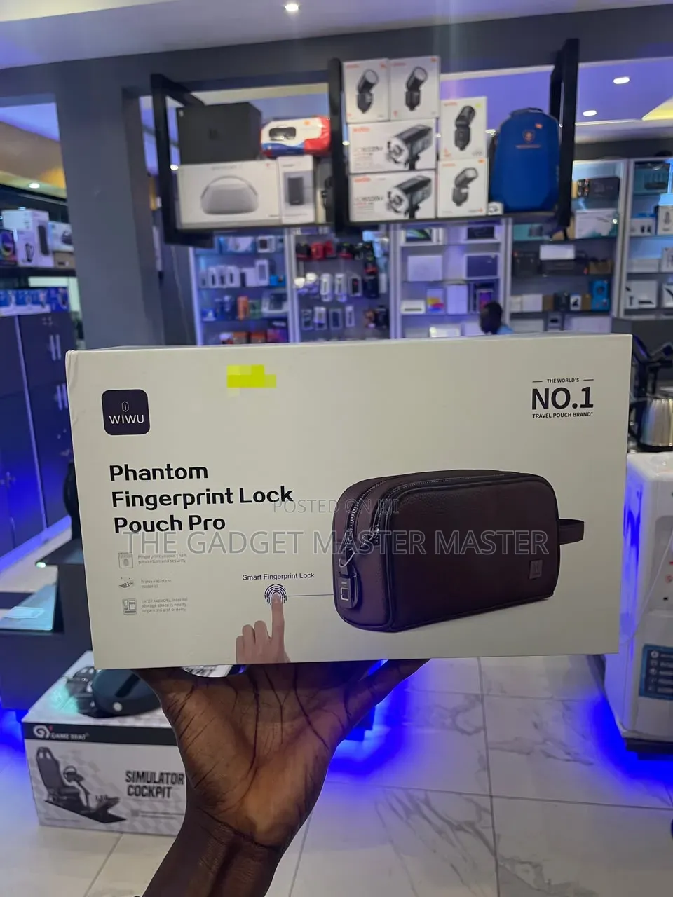 Wiwu Phantom Fingerprint Lock Pouch Pro