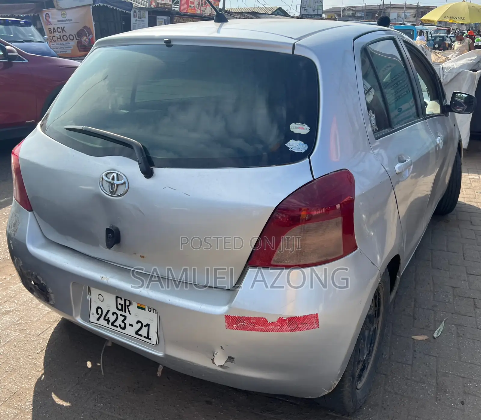 Toyota Vitz 1.3 AWD 3dr 2010 Silver