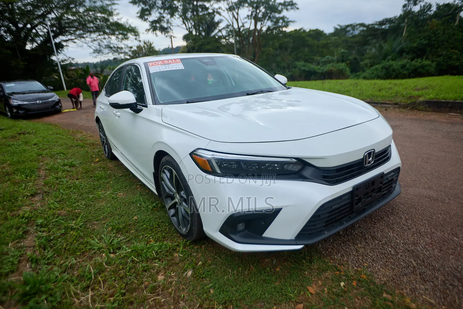 Honda Civic Touring CVT 2023 White