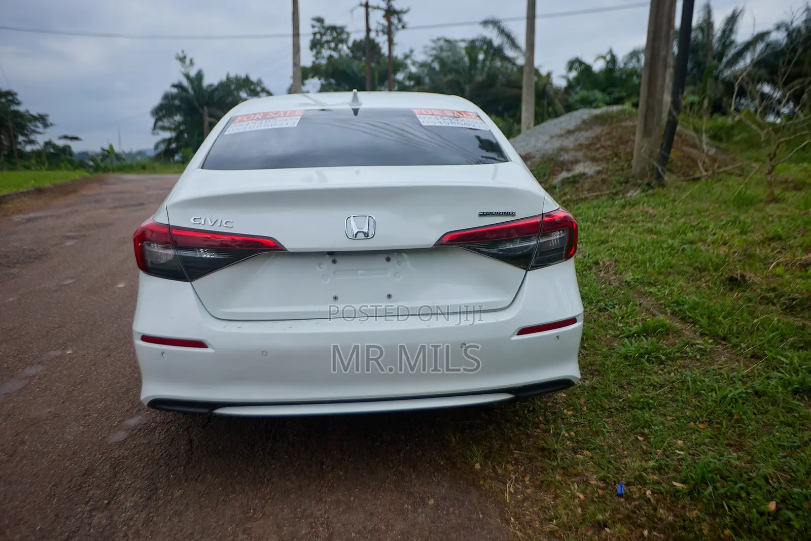 Honda Civic Touring CVT 2023 White