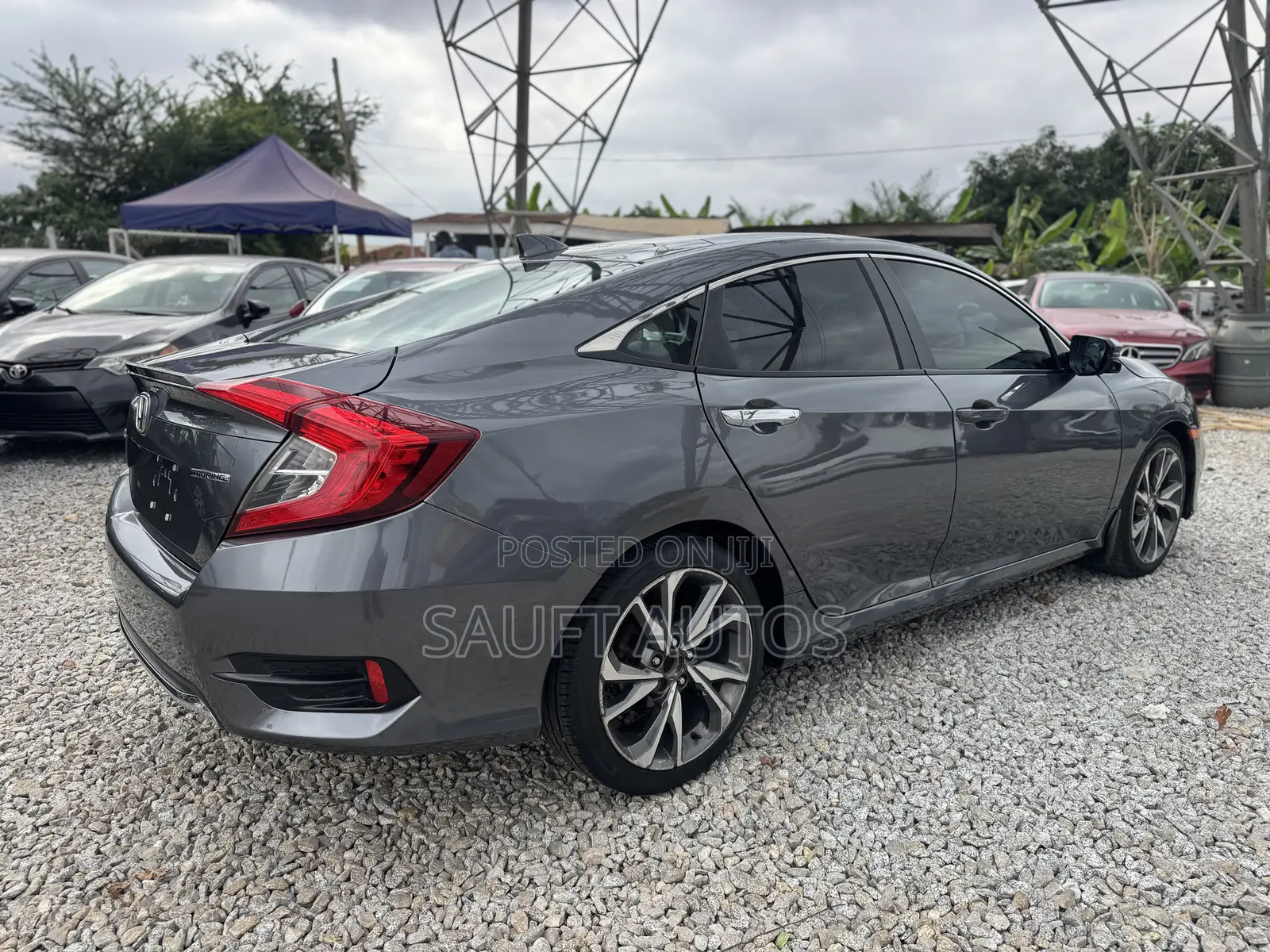 Honda Civic Touring Sedan 2019 Gray