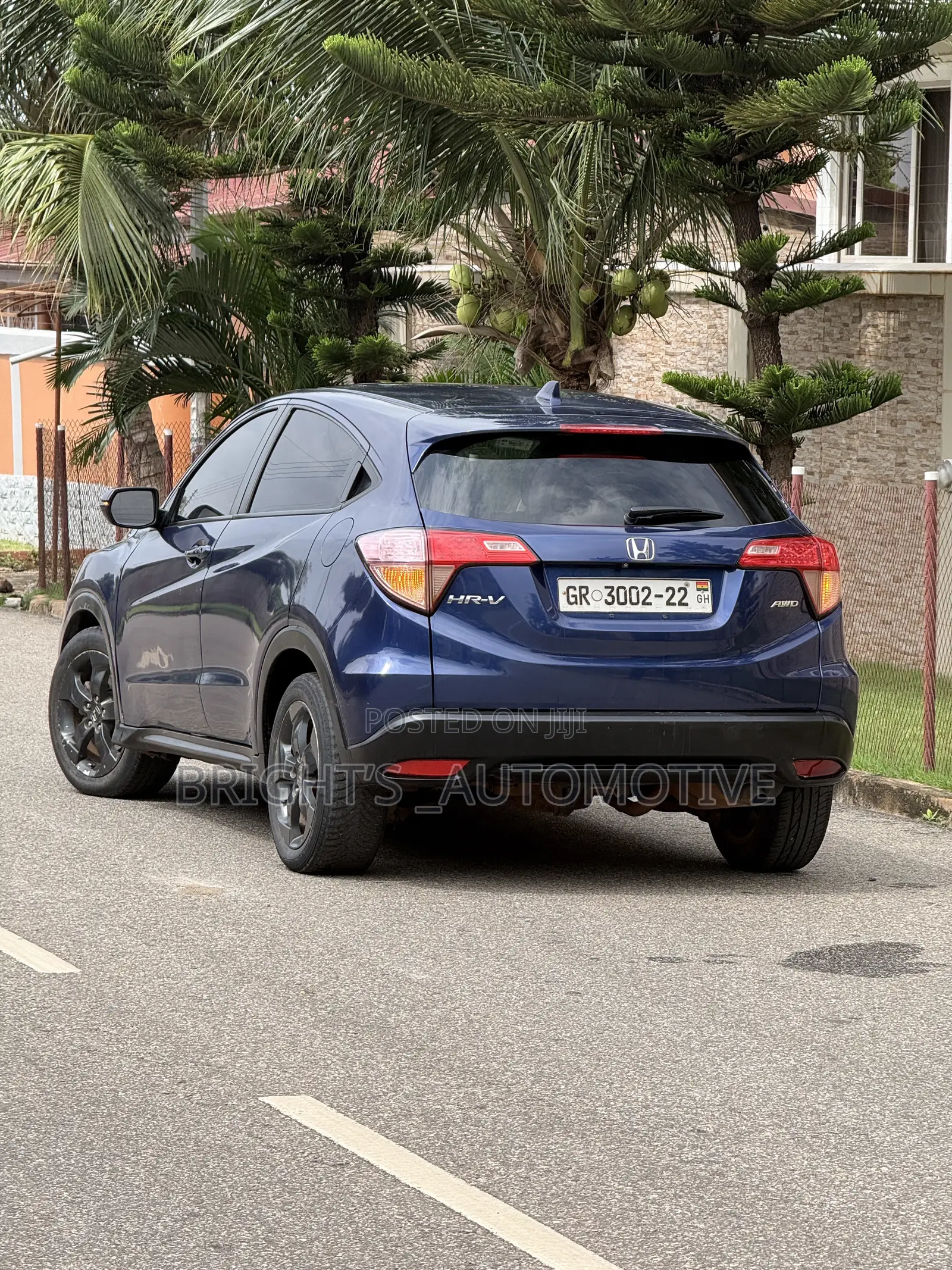 Honda HR-V EX AWD 2018 Blue