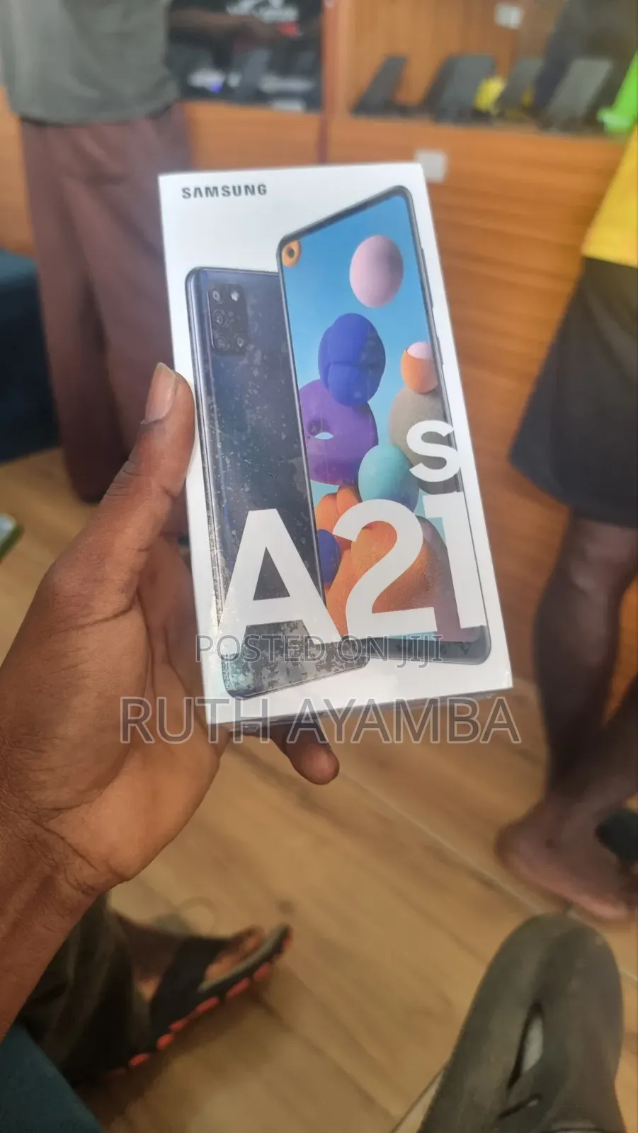 New Samsung Galaxy A21s 128 GB Black