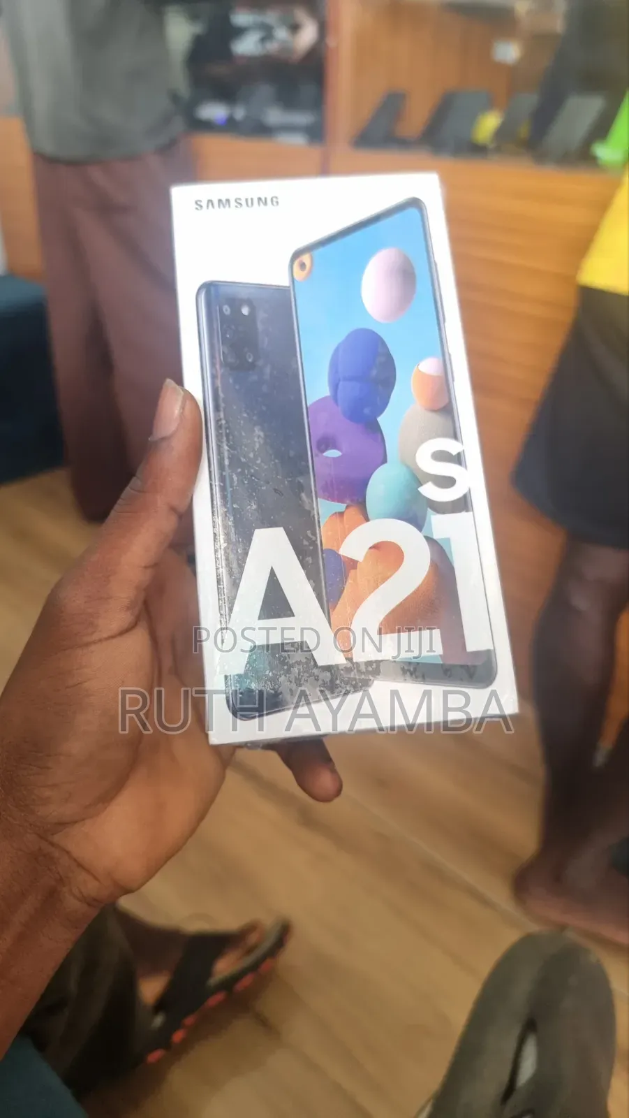 New Samsung Galaxy A21s 128 GB Black