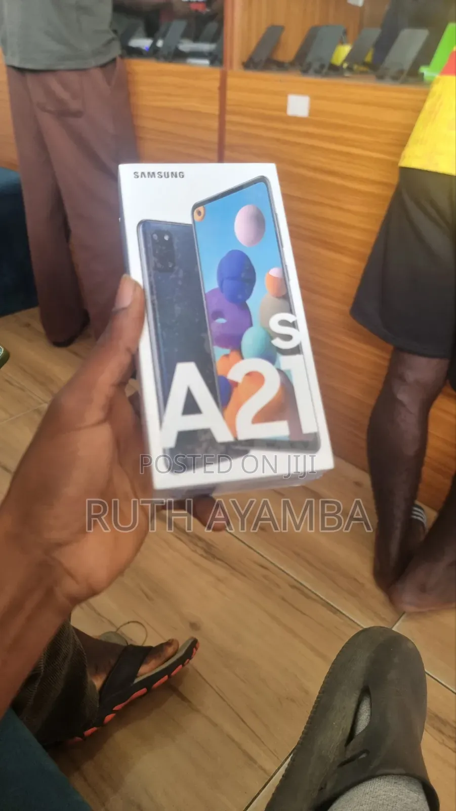 New Samsung Galaxy A21s 128 GB Black