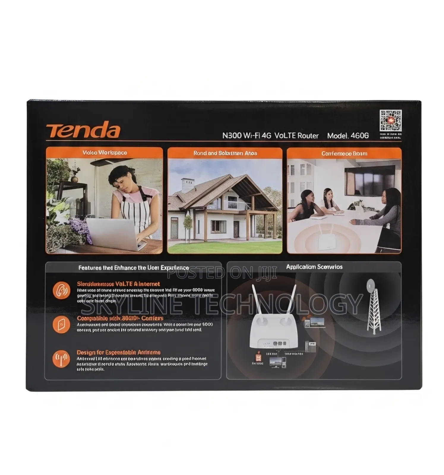 Tenda 4G LTE High Speed Authentic Router.