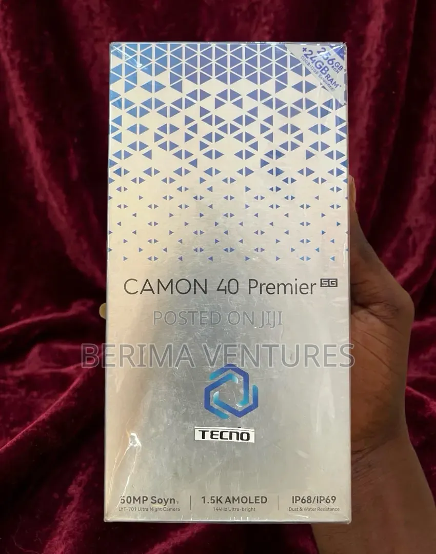New Tecno Camon 40 Premier 5G 256 GB Gold