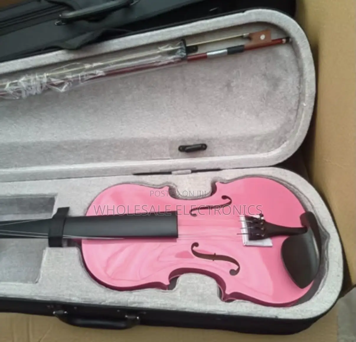 Violins Blue White Pink Brown