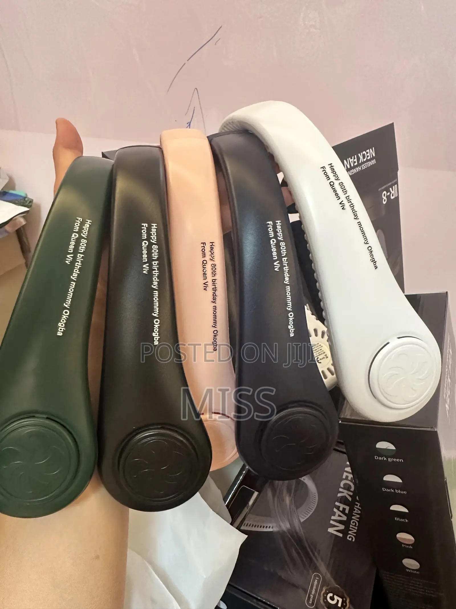Portable Neck Fan,blade-Less and Hands Free