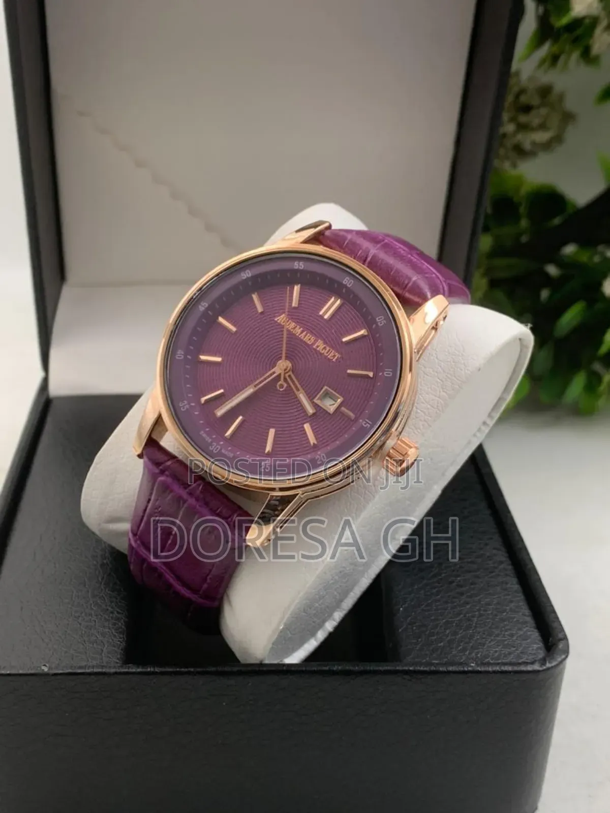 Audemars Piguet (AP) Unisex Leather Watch | in Different Colours