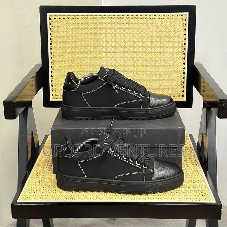 Numeris Atelier Carbon (Black Premium Quality Sneakers / Trainers)