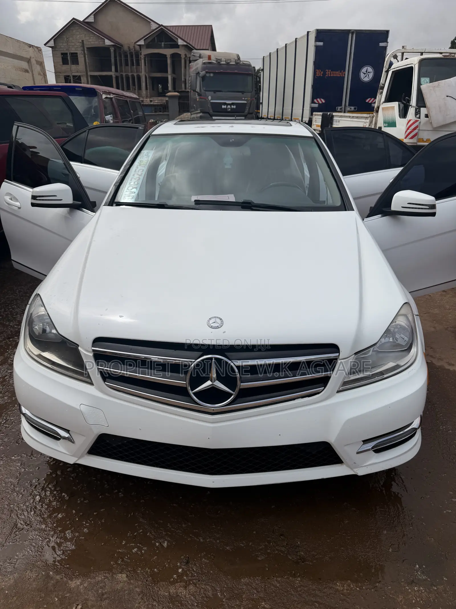 Mercedes-Benz C250 2014 White