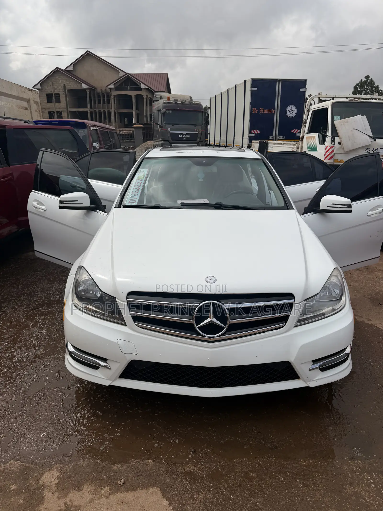 Mercedes-Benz C250 2014 White