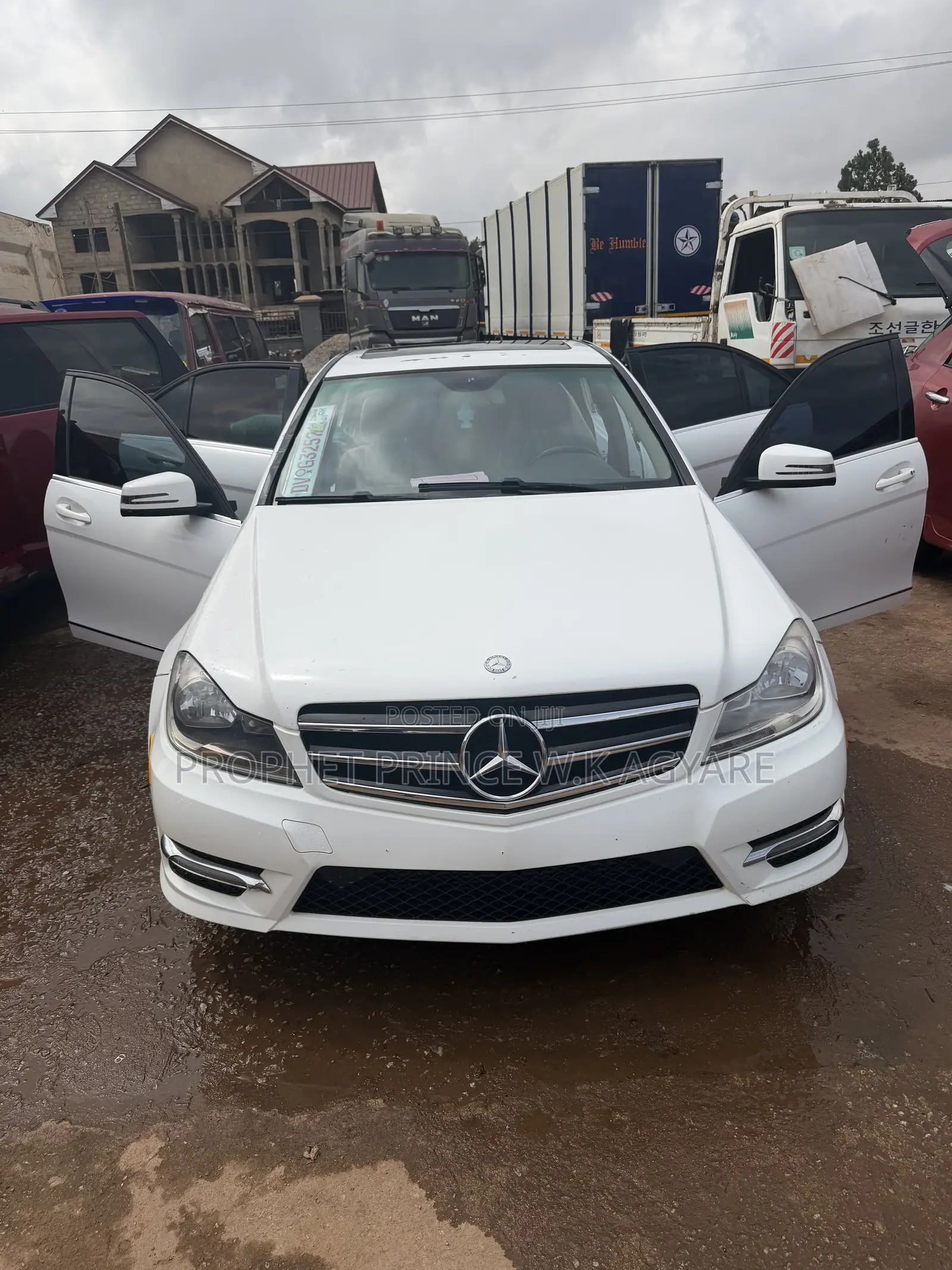 Mercedes-Benz C250 2014 White