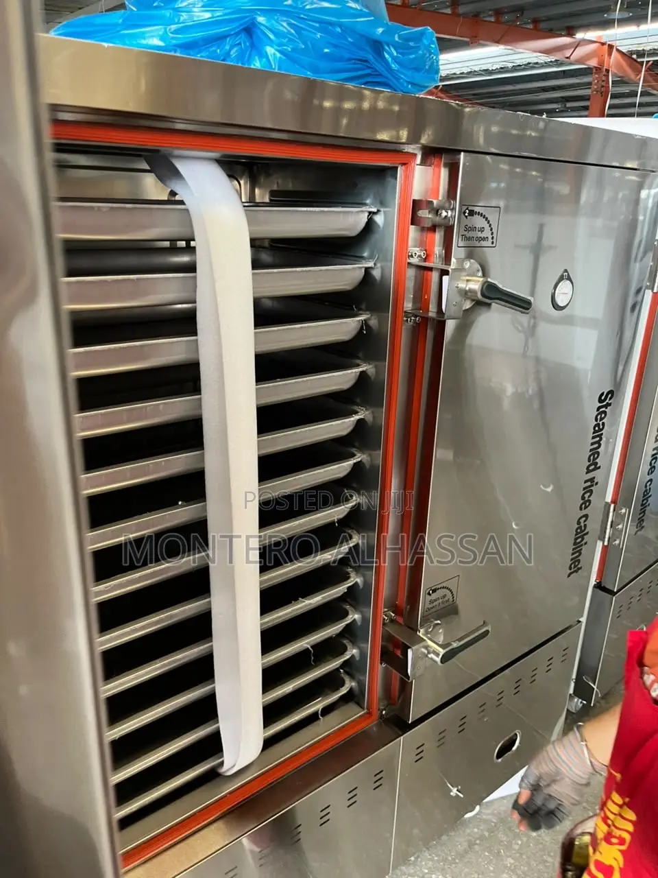 Gas Rice Steamer 24 Trays