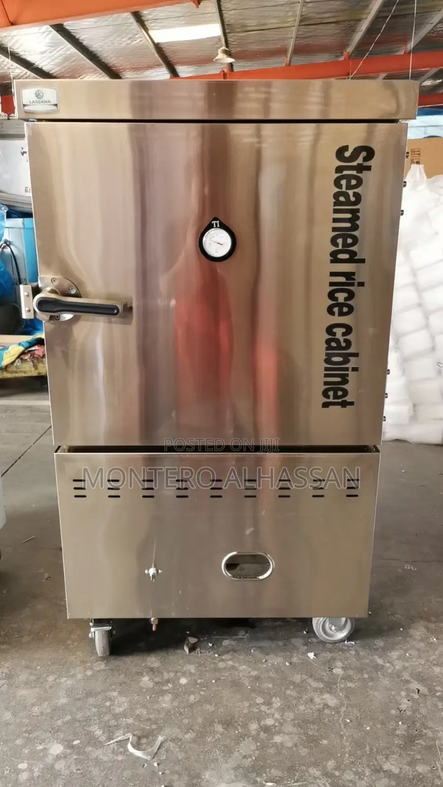 Gas Rice Steamer 6 Trays