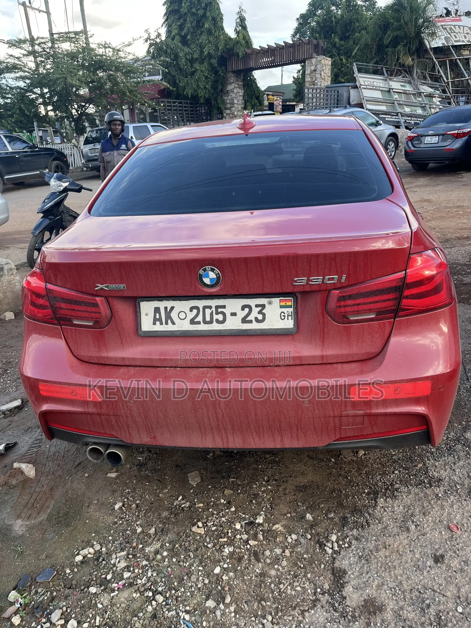 BMW 330i 2017 Red