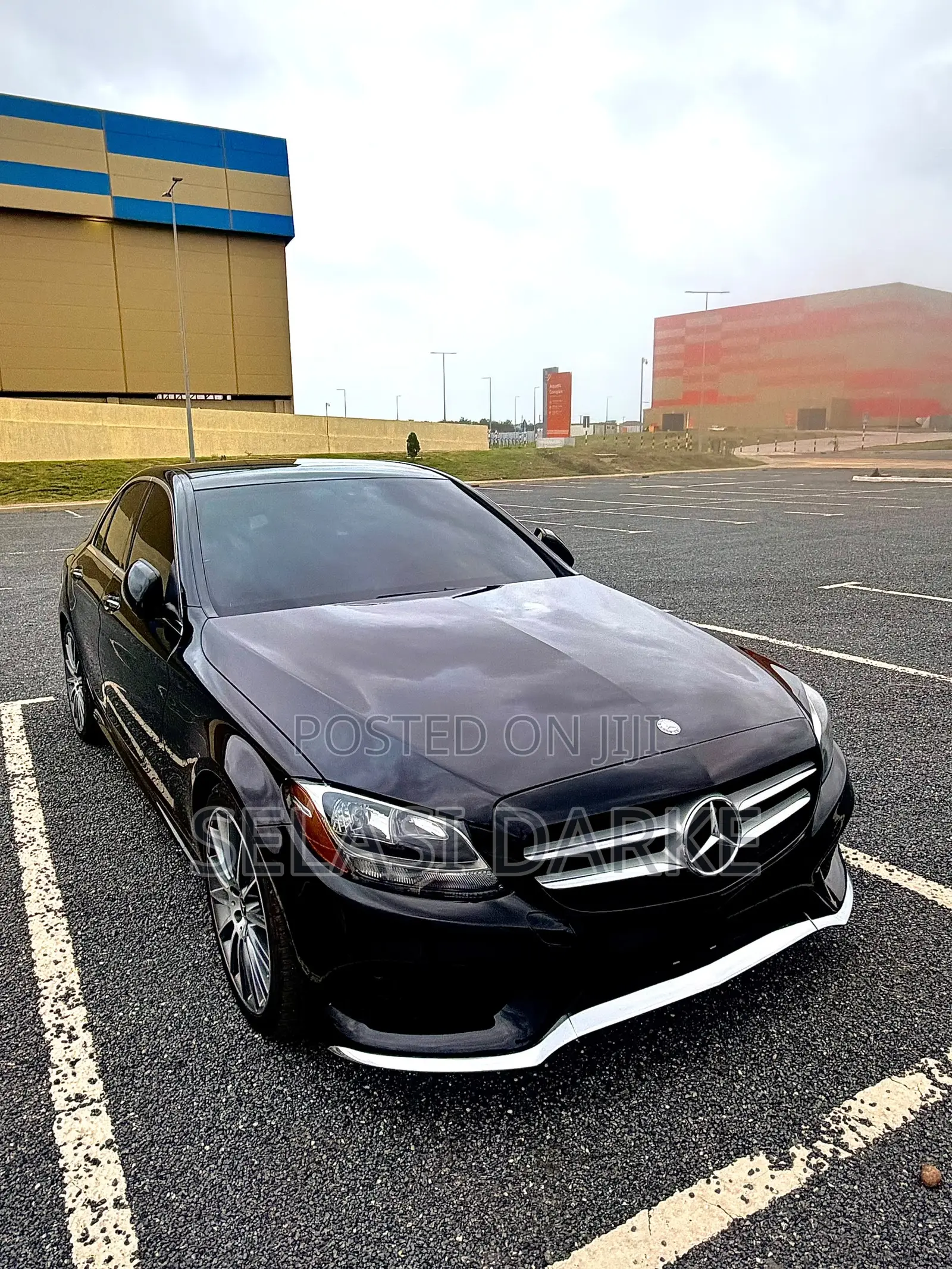 Mercedes-Benz C300 Luxury 4matic Sedan AWD (2.0L 4cyl 7A) 2017 Blue