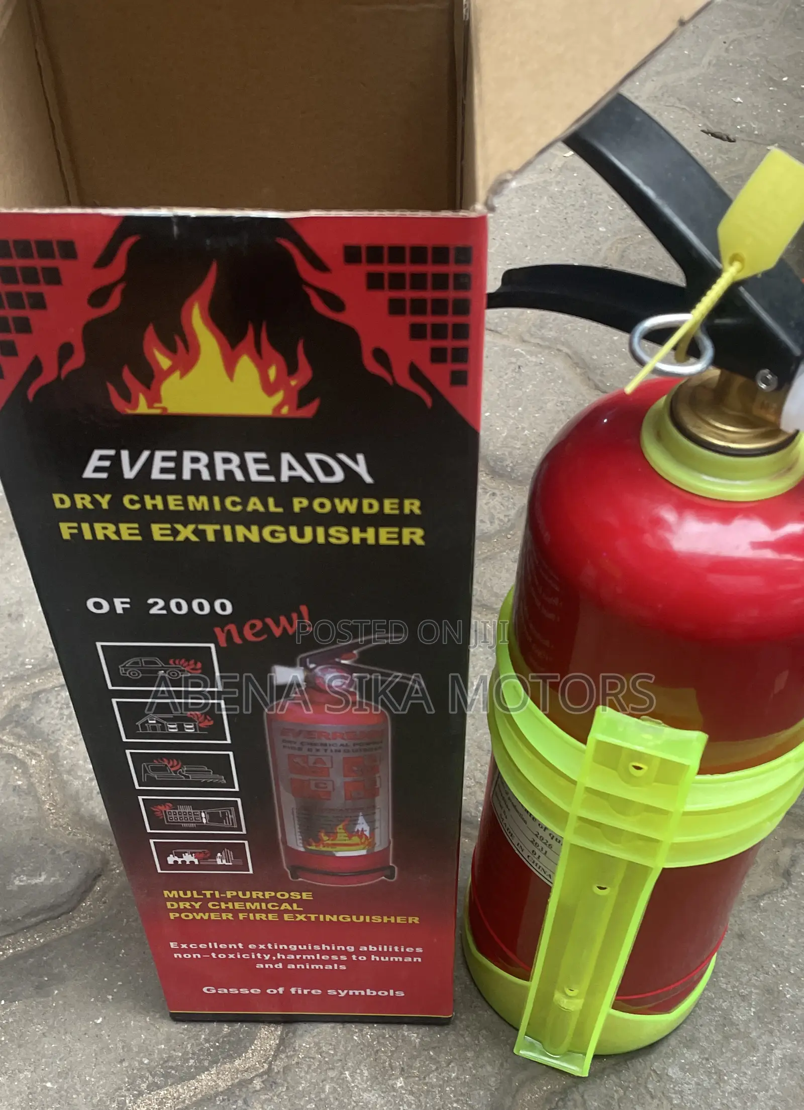 Everready Dry Chemical Powder Fire Extinguisher 2 KG