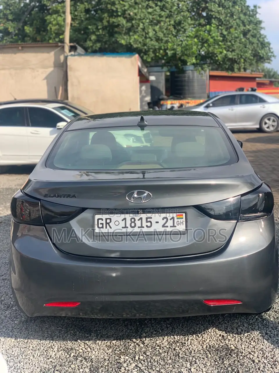 Hyundai Elantra GLS Sedan FWD (1.8L 4cyl 6M) 2013 Gray