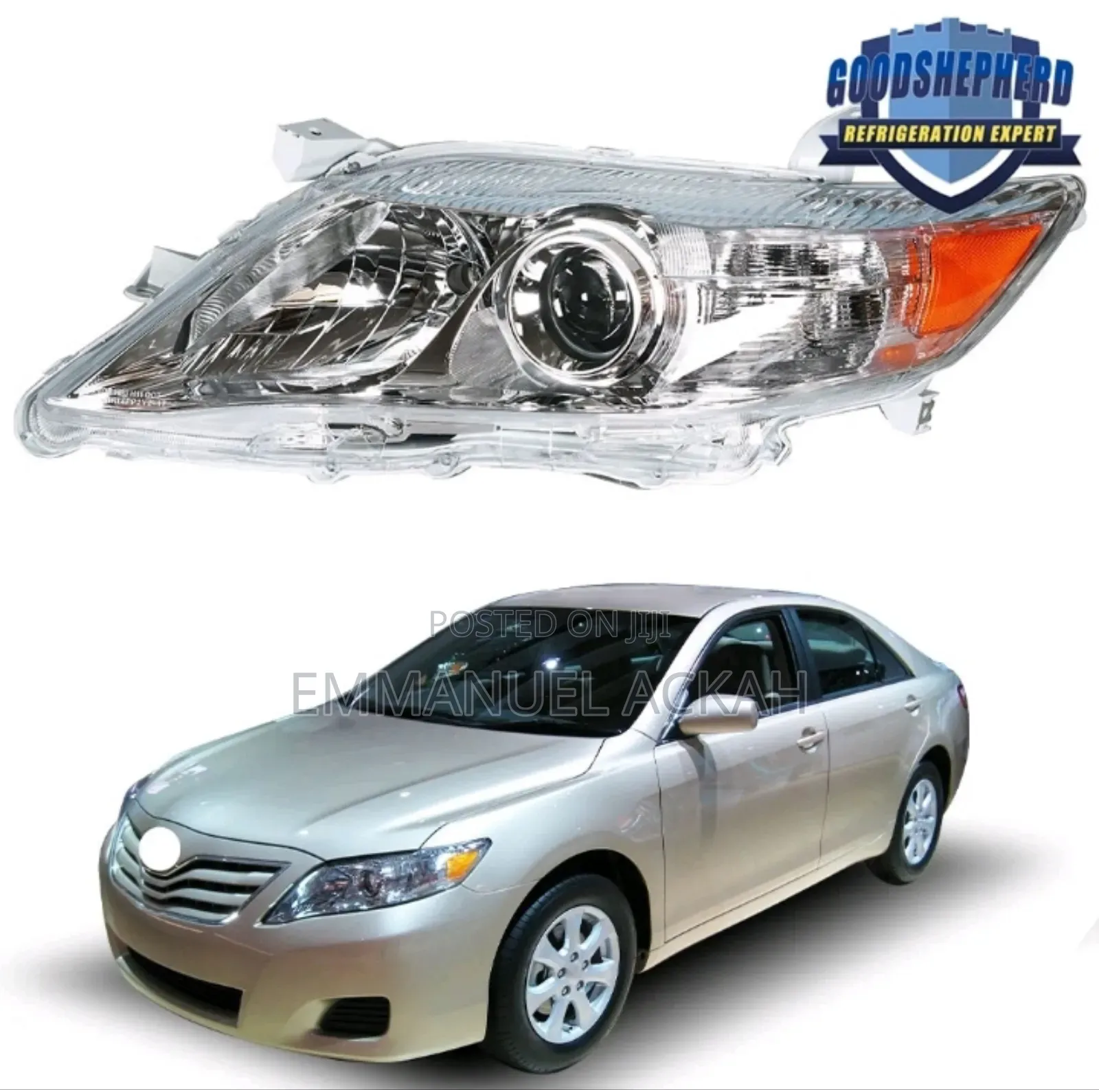Toyota Camry LE 2010-11 Headlight