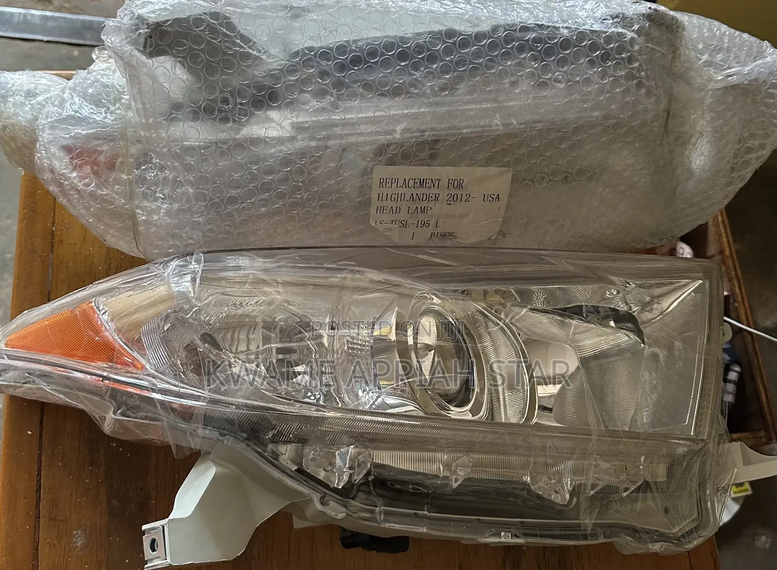 Highlander “2011,2012,2013” Headlight Pair