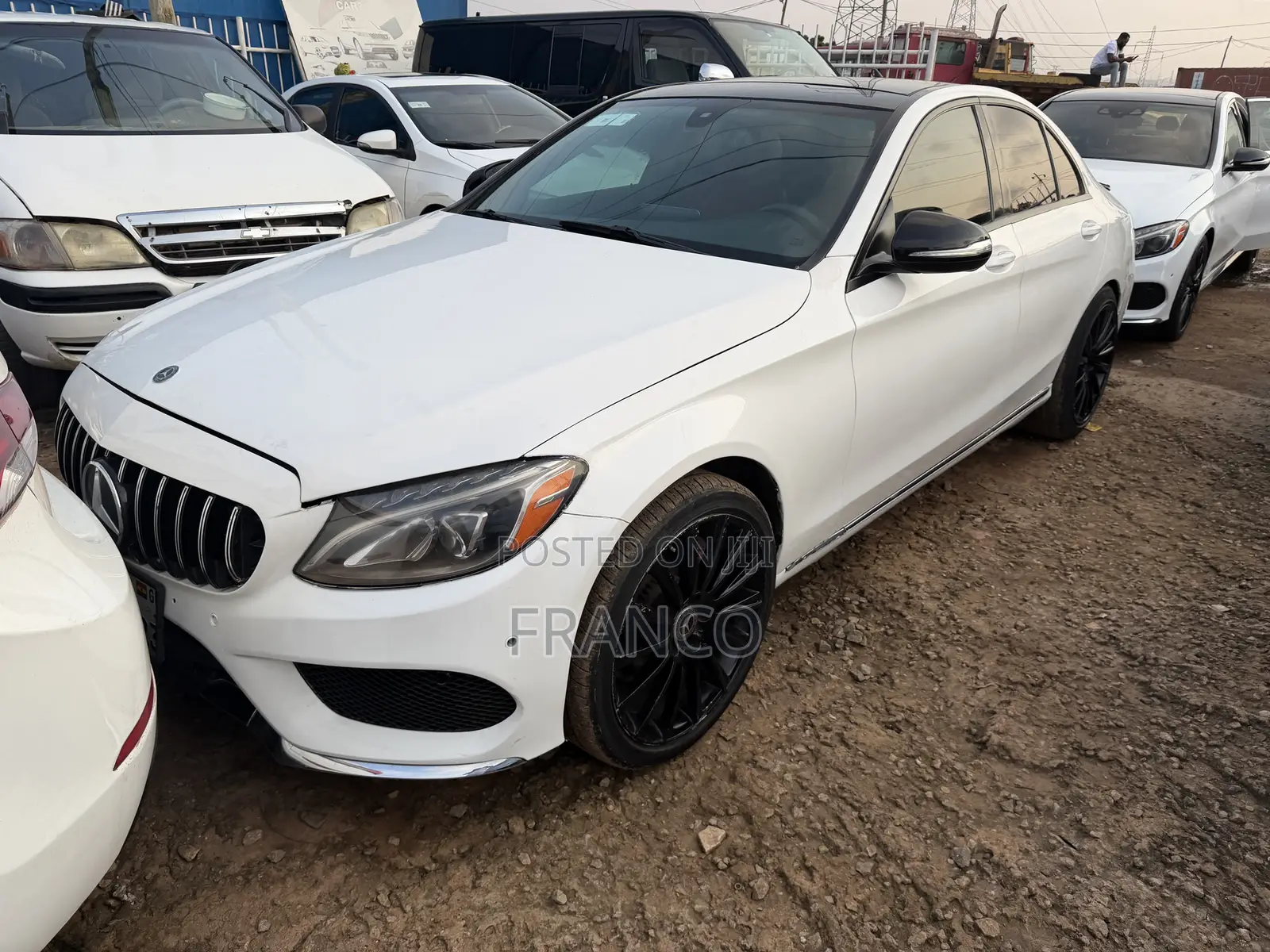 Mercedes-Benz C300 Sport 4Matic Sedan AWD (2.0L 4cyll 7A) 2016 White