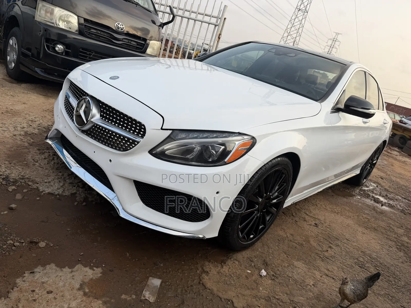 Mercedes-Benz C300 Sport 4Matic Sedan AWD (2.0L 4cyl 7A) 2017 White