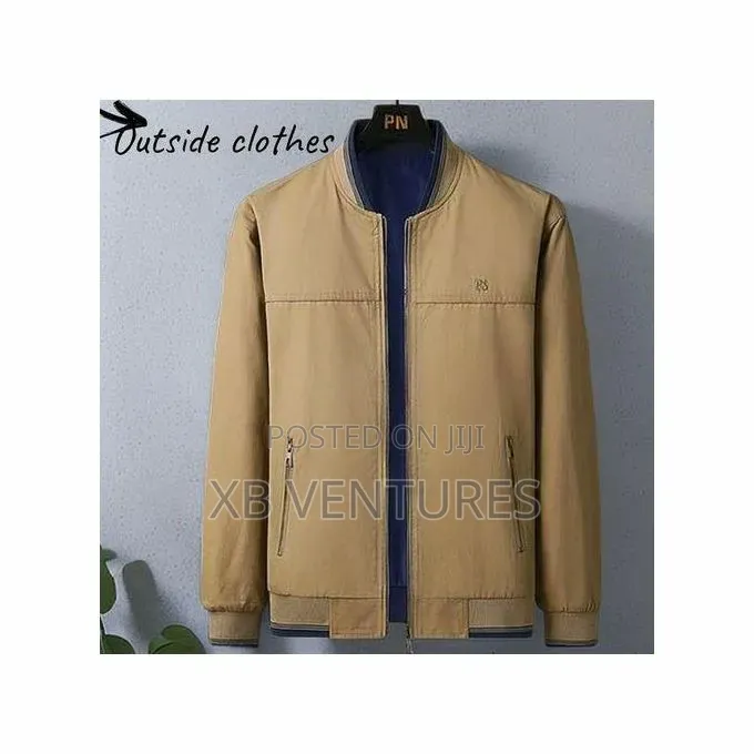 Double Sided Outer/Inner Wear
Men Jacket Casual Coat