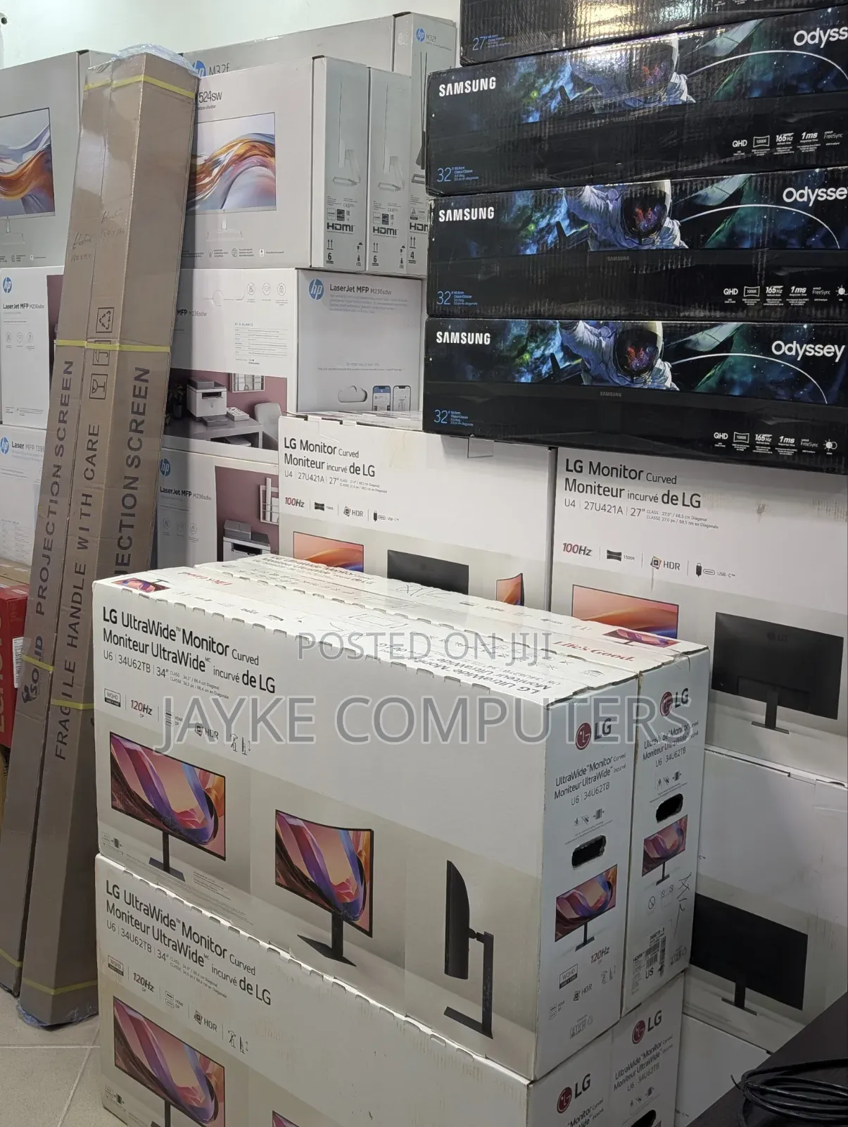 Samsung 32′′ Odyssey G5 (S32CG554EN) QHD 165Hz Curved Gaming Monitor