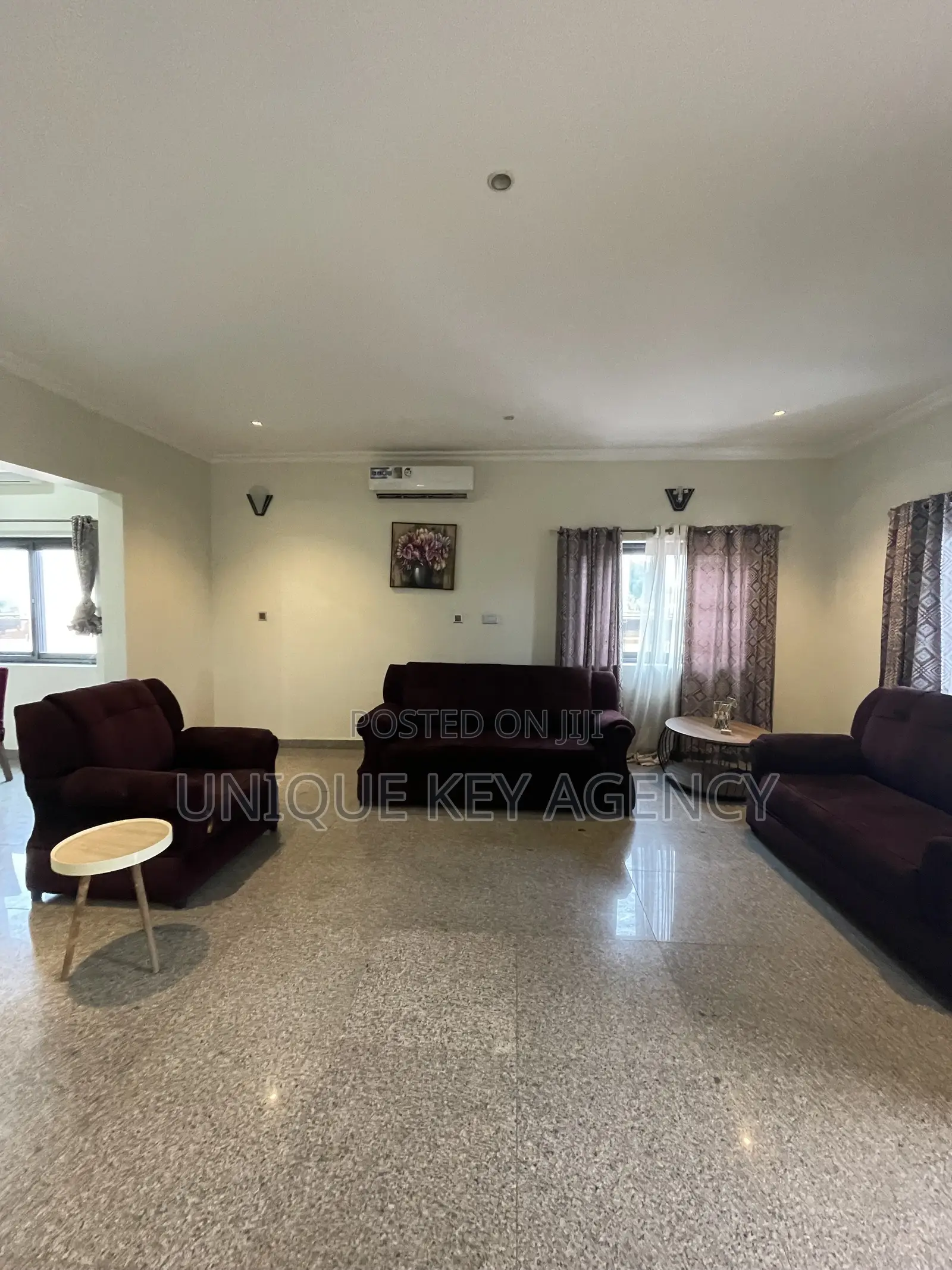Furnished 3bdrm Apartment in Unique Key Agency, East Legon for rent