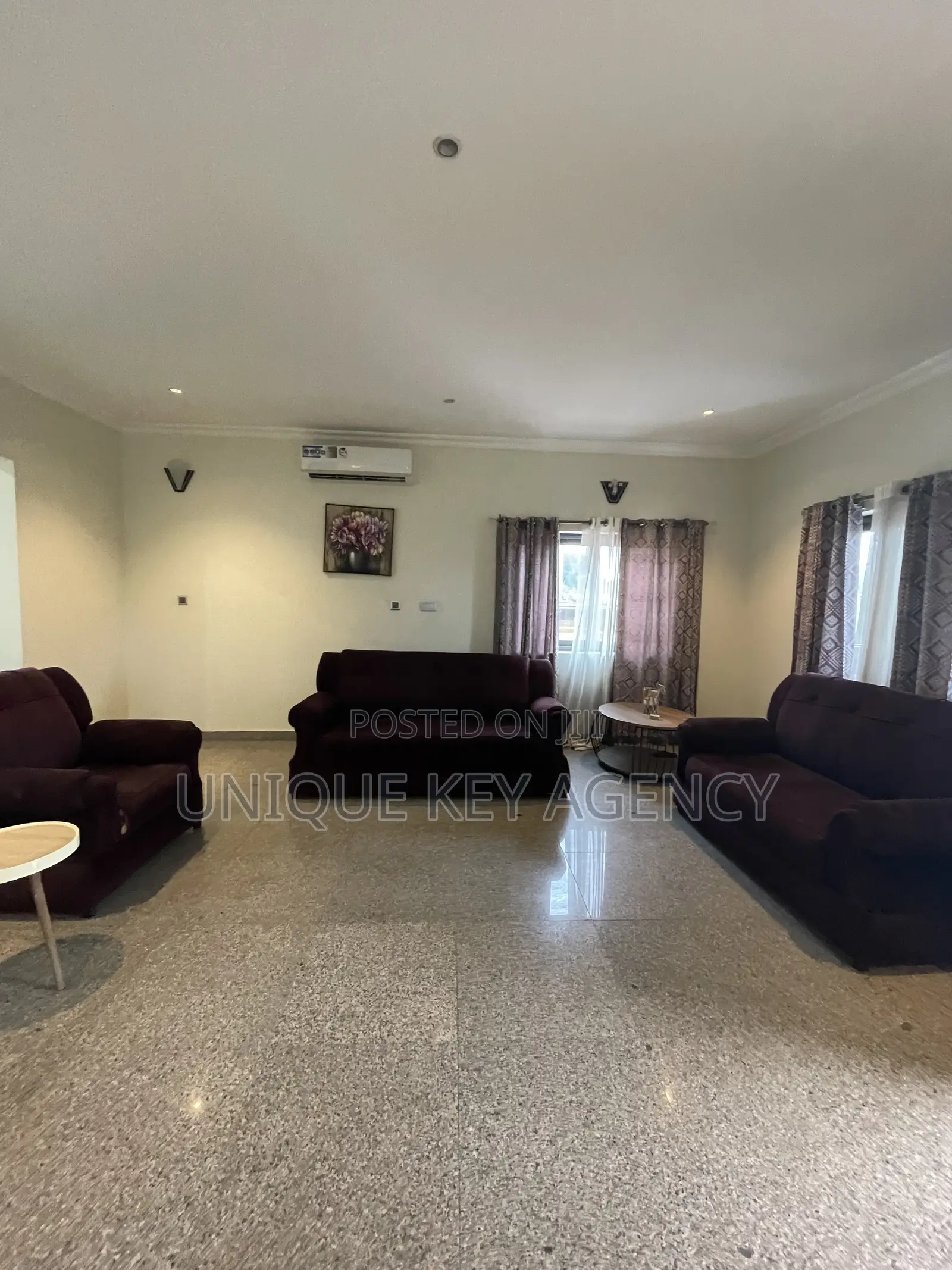Furnished 3bdrm Apartment in Unique Key Agency, East Legon for rent