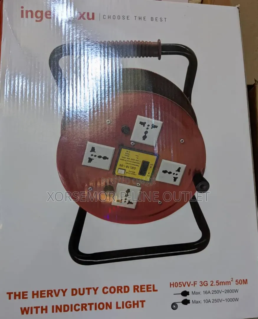 Heavy Duty Code Reel With Indication Light
